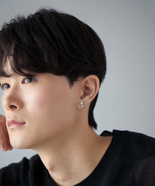Jouete(ジュエッテ)の「ピアス パール×ジルコニア(ピアス(両耳用)・レディース・イエローゴールド/プラチナム・FREE)」の8枚目の写真