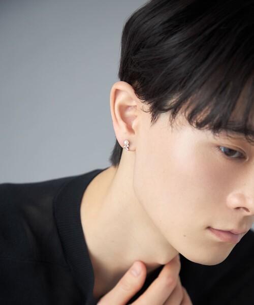 Jouete(ジュエッテ)の「ピアス パール×ジルコニア(ピアス(両耳用)・レディース・イエローゴールド/プラチナム・FREE)」の12枚目の写真