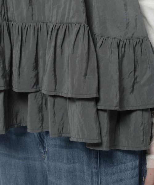 niko and...（ニコアンド）の「2WAYトロットキャミスカート（スカート・レディース・アイボリー/チャコール・FREE）」の16枚目の写真