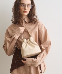 Crisp（クリスプ）の「2wayギャザーミニバッグ（ショルダーバッグ）」