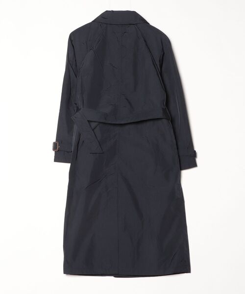 LAUREN RALPH LAUREN(ローレン ラルフ ローレン)の「ベルテッド タフタ トレンチ コート(トレンチコート・レディース・ネイビー系1・L/M/S/XS/XXS)」の4枚目の写真