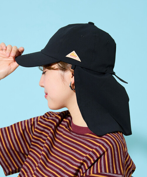 FREAK'S STORE（フリークスストア）の「限定展開 KELTY × FREAK'S STORE/ケルティ 別注 ナイロン 日よけ キャップ（吸水速乾）（ハット・レディース・オリーブ/ブラック/ライトグレー・ONE SIZE）」の2枚目の写真