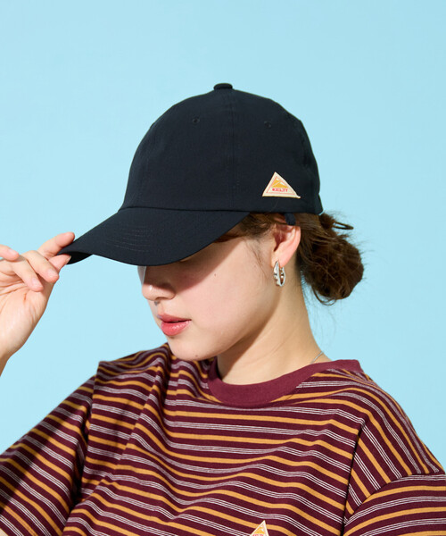 FREAK'S STORE（フリークスストア）の「限定展開 KELTY × FREAK'S STORE/ケルティ 別注 ナイロン 日よけ キャップ（吸水速乾）（ハット・レディース・オリーブ/ブラック/ライトグレー・ONE SIZE）」の7枚目の写真