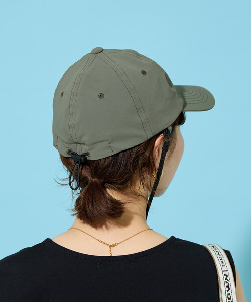 FREAK'S STORE（フリークスストア）の「限定展開 KELTY × FREAK'S STORE/ケルティ 別注 ナイロン 日よけ キャップ（吸水速乾）（ハット・レディース・オリーブ/ブラック/ライトグレー・ONE SIZE）」の15枚目の写真