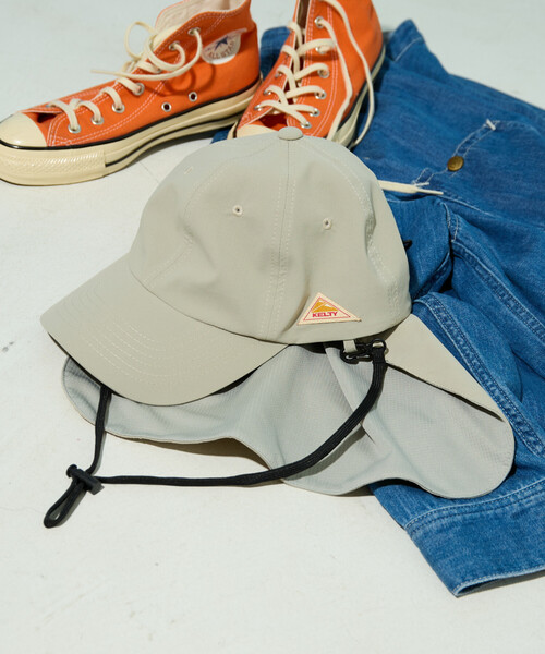 FREAK'S STORE（フリークスストア）の「限定展開 KELTY × FREAK'S STORE/ケルティ 別注 ナイロン 日よけ キャップ（吸水速乾）（ハット・レディース・オリーブ/ブラック/ライトグレー・ONE SIZE）」の18枚目の写真