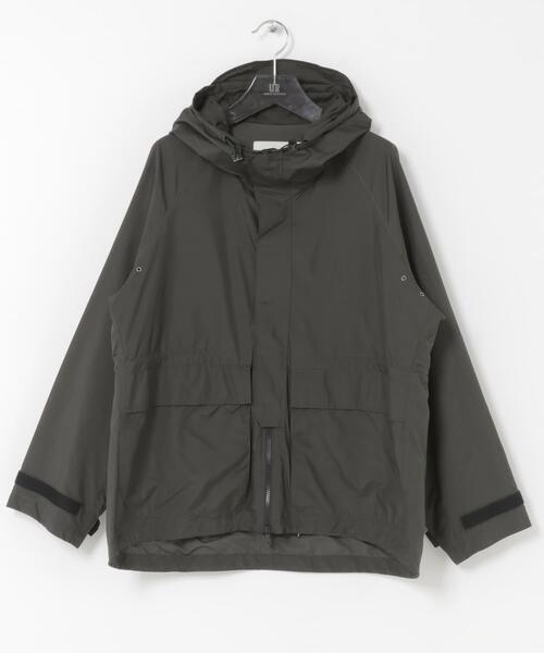 ANOTHER OFFICE(アナザー オフィス)の「ANOTHER OFFICE L.MOUNTAIN WIND PARKA(ナイロンジャケット・メンズ・チャコールグレー・3/2)」の1枚目の写真