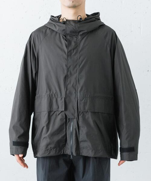 ANOTHER OFFICE(アナザー オフィス)の「ANOTHER OFFICE L.MOUNTAIN WIND PARKA(ナイロンジャケット・メンズ・チャコールグレー・3/2)」の11枚目の写真