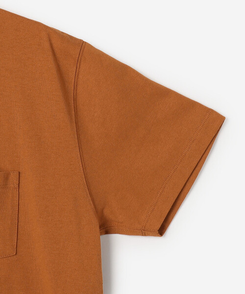 DANTON(ダントン)の「DANTON | ポケット クルーネックTシャツ SOLID WOMEN(Tシャツ/カットソー・レディース・ホワイト/ダークグレー/オレンジ/ホワイト系その他5・M/S)」の13枚目の写真