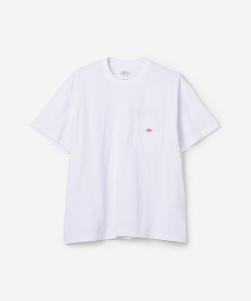 DANTON(ダントン)の「DANTON | ポケット クルーネックTシャツ SOLID WOMEN(Tシャツ/カットソー・レディース・ホワイト/ダークグレー/オレンジ/ホワイト系その他5・M/S)」の18枚目の写真