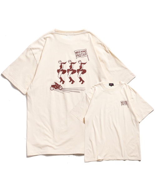 ROTAR(ローター)の「NICEWIND ROTAR Tee(Tシャツ/カットソー・メンズ・イエロー系その他/ホワイト系その他/スミクロ・SMALL/MEDIUM/LARGE/X-LARGE)」の1枚目の写真