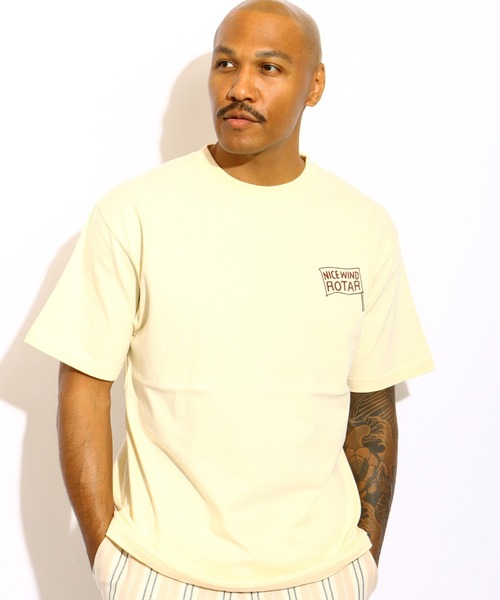 ROTAR(ローター)の「NICEWIND ROTAR Tee(Tシャツ/カットソー・メンズ・イエロー系その他/ホワイト系その他/スミクロ・SMALL/MEDIUM/LARGE/X-LARGE)」の5枚目の写真