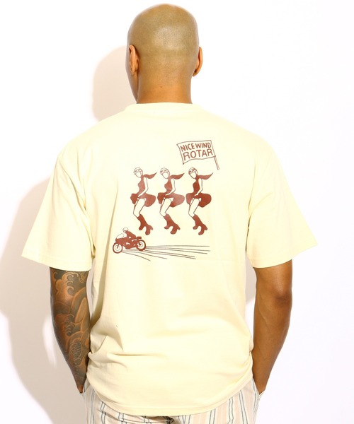 ROTAR(ローター)の「NICEWIND ROTAR Tee(Tシャツ/カットソー・メンズ・イエロー系その他/ホワイト系その他/スミクロ・SMALL/MEDIUM/LARGE/X-LARGE)」の6枚目の写真