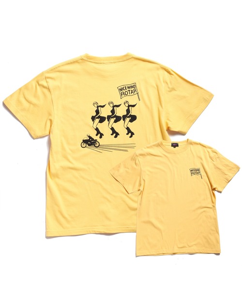 ROTAR(ローター)の「NICEWIND ROTAR Tee(Tシャツ/カットソー・メンズ・イエロー系その他/ホワイト系その他/スミクロ・SMALL/MEDIUM/LARGE/X-LARGE)」の7枚目の写真