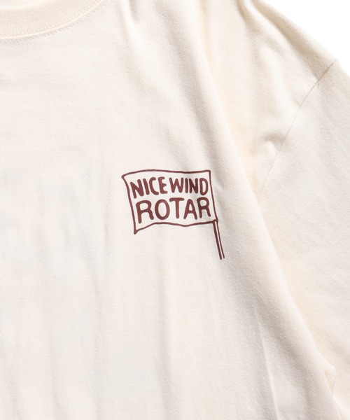 ROTAR(ローター)の「NICEWIND ROTAR Tee(Tシャツ/カットソー・メンズ・イエロー系その他/ホワイト系その他/スミクロ・SMALL/MEDIUM/LARGE/X-LARGE)」の10枚目の写真