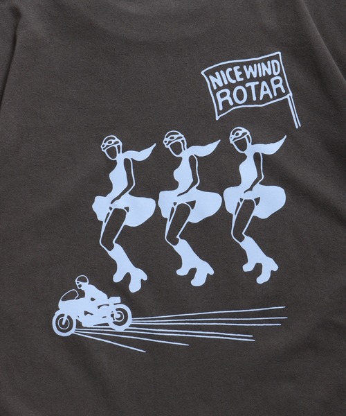 ROTAR(ローター)の「NICEWIND ROTAR Tee(Tシャツ/カットソー・メンズ・イエロー系その他/ホワイト系その他/スミクロ・SMALL/MEDIUM/LARGE/X-LARGE)」の13枚目の写真