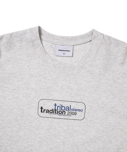 thisisneverthat(ディスイズネバーザット)の「Tribal Stereo Tee(Tシャツ/カットソー・メンズ・ヘザーグレー/チャコール・L/M/S/XL)」の3枚目の写真