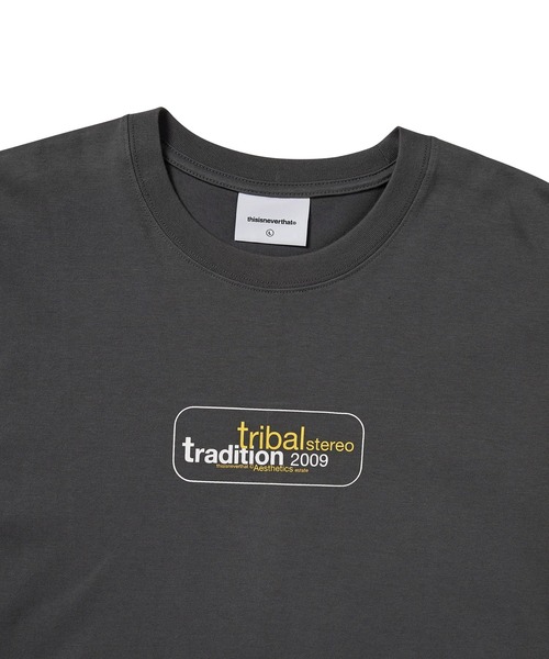 thisisneverthat(ディスイズネバーザット)の「Tribal Stereo Tee(Tシャツ/カットソー・メンズ・ヘザーグレー/チャコール・L/M/S/XL)」の5枚目の写真
