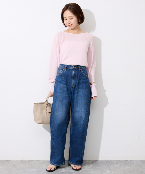 SLOBE IENA(スローブイエナ)の「《WEB限定カラーあり/追加6》SLOBE レザートートバッグ(トートバッグ・レディース・カーキ/アイボリー/ブラック・FREE)」の13枚目の写真
