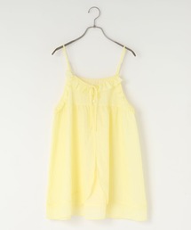 MYLAN イエロー フリルキャミソール Plus Size Dahlia Drawstring Detail Midi Dress - Leslie Sidora x