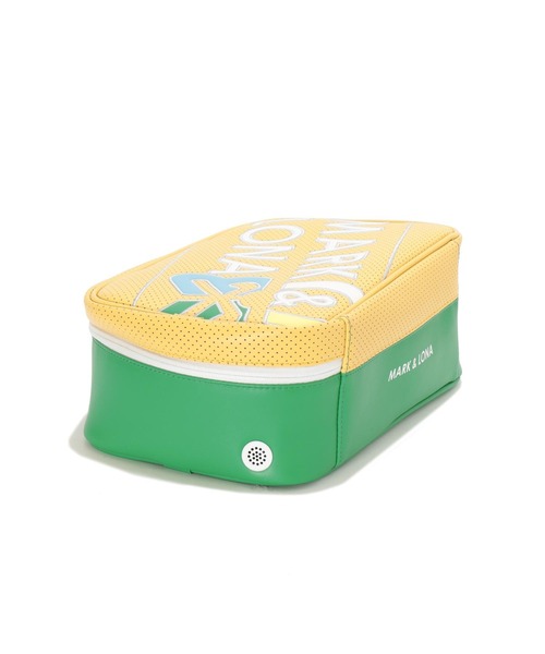 MARK & LONA（マークアンドロナ）の「ML Dual-Tone Shoe Bag（ゴルフグッズ・メンズ・ブラック・FREE）」の6枚目の写真