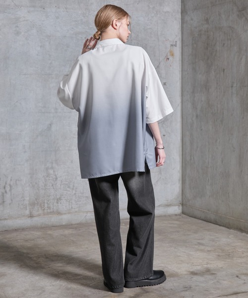 SERACE（セラス）の「【SERACE】Vintage like wide curve denim pants / ヴィンテージライクワイドカーブデニムパンツ（デニムパンツ・メンズ・サックスブルー/ブラック/インディゴブルー・L/M/S）」の13枚目の写真