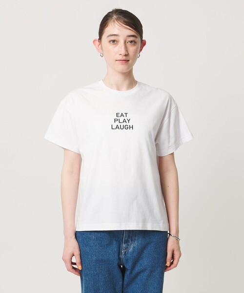 HANDTEX（ハンドテックス）の「【別注】＜HANDTEX＞Tシャツ ‐3TIPS‐（Tシャツ/カットソー・レディース・ライトピンク/ネイビー/ホワイト・F）」の18枚目の写真