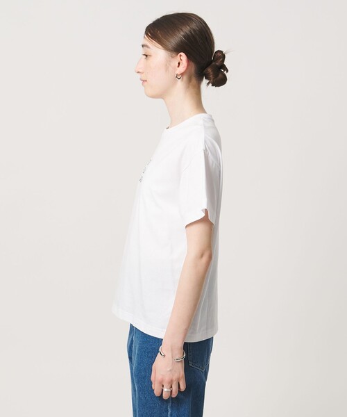 HANDTEX（ハンドテックス）の「【別注】＜HANDTEX＞Tシャツ ‐3TIPS‐（Tシャツ/カットソー・レディース・ライトピンク/ネイビー/ホワイト・F）」の19枚目の写真