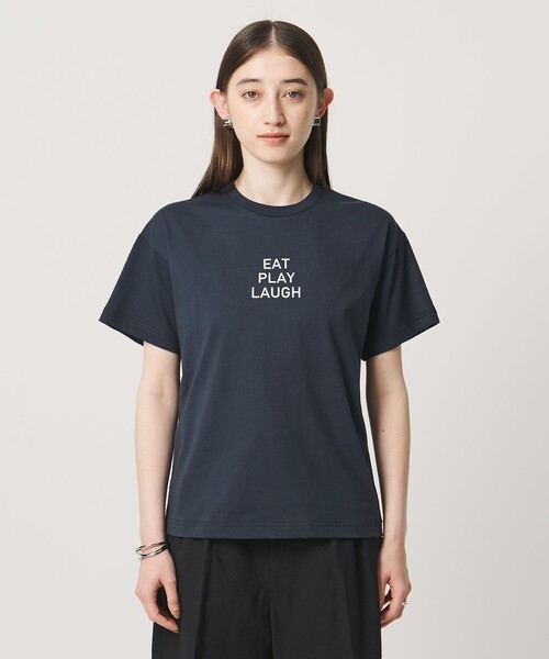 HANDTEX（ハンドテックス）の「【別注】＜HANDTEX＞Tシャツ ‐3TIPS‐（Tシャツ/カットソー・レディース・ライトピンク/ネイビー/ホワイト・F）」の21枚目の写真