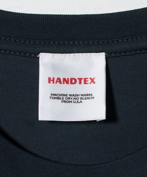 HANDTEX（ハンドテックス）の「【別注】＜HANDTEX＞Tシャツ ‐3TIPS‐（Tシャツ/カットソー・レディース・ライトピンク/ネイビー/ホワイト・F）」の8枚目の写真