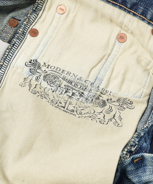 SUGARHILL(シュガーヒル)の「DISTRESSED MODERN DENIM FLARED CUT(デニムパンツ・メンズ・ブルー系その他・32/34/30)」の11枚目の写真