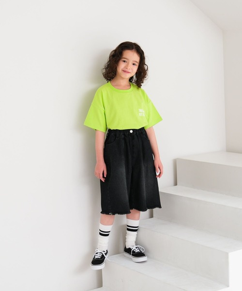LEPSIM(レプシィム)の「【KIDS】デニムハーフパンツ 661230(デニムパンツ・キッズ・ブラック/ブルー・140/130/120)」の3枚目の写真