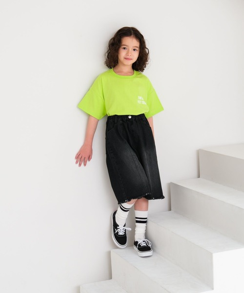 LEPSIM(レプシィム)の「【KIDS】デニムハーフパンツ 661230(デニムパンツ・キッズ・ブラック/ブルー・140/130/120)」の4枚目の写真