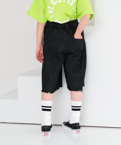 LEPSIM(レプシィム)の「【KIDS】デニムハーフパンツ 661230(デニムパンツ・キッズ・ブラック/ブルー・140/130/120)」の8枚目の写真