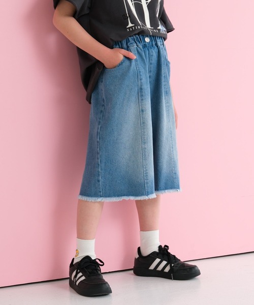 LEPSIM(レプシィム)の「【KIDS】デニムハーフパンツ 661230(デニムパンツ・キッズ・ブラック/ブルー・140/130/120)」の14枚目の写真