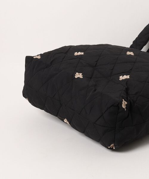 Mignonjour(ミニョンジュール)の「Mignonjour/くま刺繍キルティングバッグ M2900(ハンドバッグ・レディース・ホワイト/ブラウン/ブラック・FREE)」の13枚目の写真