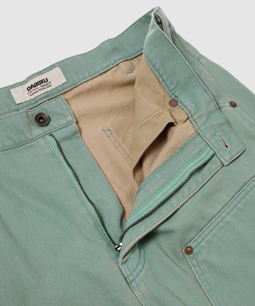 DAIRIKU(ダイリク)の「"Wide" Vintage Wash Painter Chino Pants(チノパンツ・メンズ・ブラック/グリーン系その他・M)」の12枚目の写真