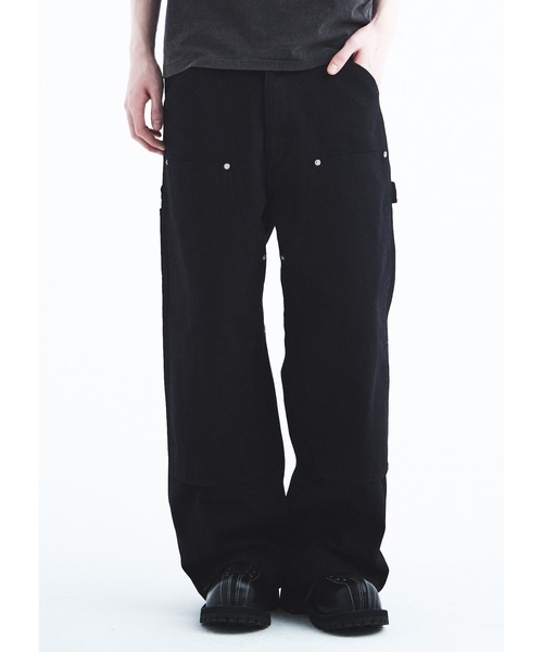 DAIRIKU(ダイリク)の「"Wide" Vintage Wash Painter Chino Pants(チノパンツ・メンズ・ブラック/グリーン系その他・M)」の9枚目の写真