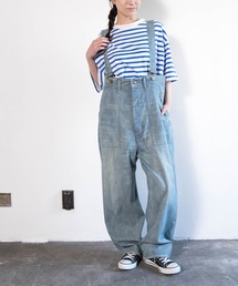 URCH RNA（アーチ アールエヌエー）の「O0754 サスペンダーカンガルーパンツ（サロペット/オーバーオール）」