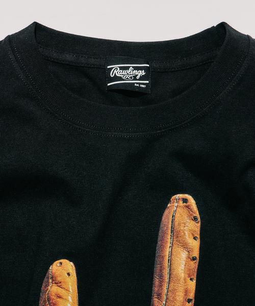 JOURNAL STANDARD relume(ジャーナルスタンダード レリューム)の「Rawlings / ローリングス 別注” XPG3” グローブアート プリントTシャツ(Tシャツ/カットソー・メンズ・ホワイト/ブラック/ライトブルー/ピンク・LARGE/MEDIUM)」の14枚目の写真