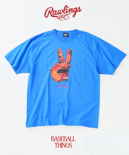 JOURNAL STANDARD relume(ジャーナルスタンダード レリューム)の「Rawlings / ローリングス 別注” XPG3” グローブアート プリントTシャツ(Tシャツ/カットソー・メンズ・ホワイト/ブラック/ライトブルー/ピンク・LARGE/MEDIUM)」の22枚目の写真