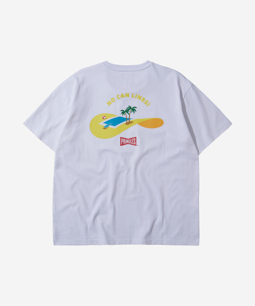 KALAPATTHAR（カラパタール）の「[PRINGLES x KALAPATTHAR] Summer Potato Pool T-Shirt - White（Tシャツ/カットソー・メンズ・その他・X-LARGE/LARGE/MEDIUM）」の3枚目の写真
