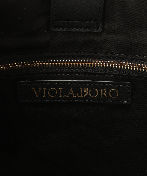 La TOTALITE（ラトータリテ）の「VIOLAd'ORO/ ヴィオラドーロ サークルカットレザー*アバカBAG（トートバッグ・レディース・アイボリー・FREE）」の2枚目の写真
