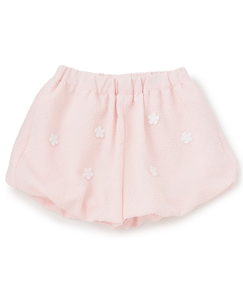 petit main（プティマイン）の「【リンク】お花バルーンパンツ（その他パンツ・キッズ・ブルー/ライトピンク/アイボリー・110cm/80ｃｍ/90cm/120cm/100cm/130cm）」の3枚目の写真