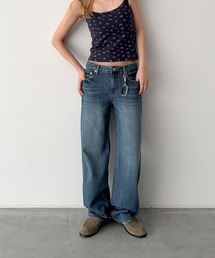 CANAL JEAN | El mar　ロールーズストレートデニムパンツ 607(デニムパンツ)