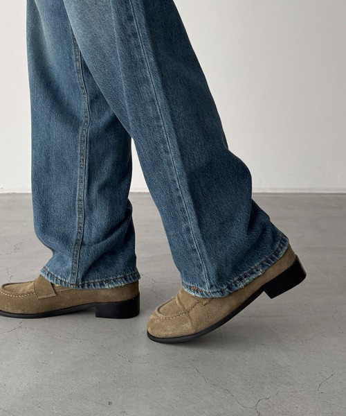 CANAL JEAN(キャナルジーン)の「El mar ロールーズストレートデニムパンツ 607(デニムパンツ・レディース・インディゴブルー・SMALL/MEDIUM)」の11枚目の写真