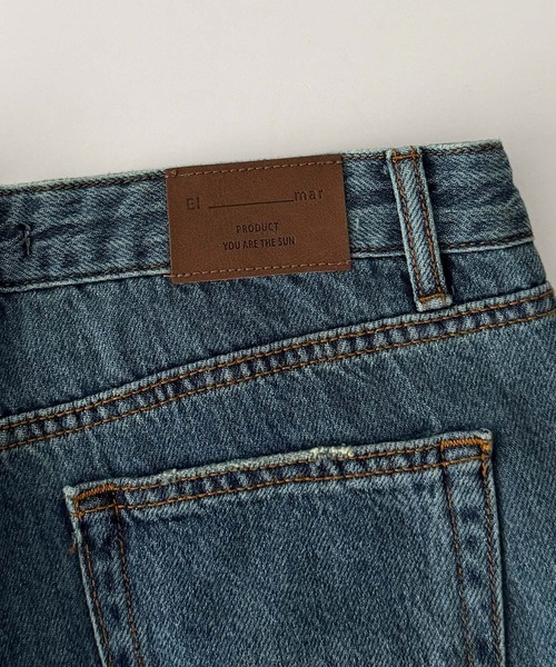 CANAL JEAN(キャナルジーン)の「El mar ロールーズストレートデニムパンツ 607(デニムパンツ・レディース・インディゴブルー・SMALL/MEDIUM)」の13枚目の写真