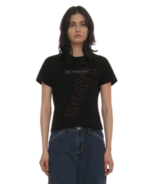 DBRプリントリラックスドTシャツ_ブラック