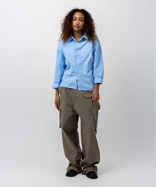 UNION(UNION TOKYO)(ユニオン)の「UNION TOKYO DEGNAN LS SHIRT ユニオントーキョー シャツ(シャツ/ブラウス・メンズ・ライトブルー/ネイビー・M/S/L/XL)」の3枚目の写真