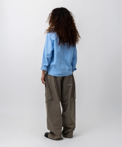 UNION(UNION TOKYO)(ユニオン)の「UNION TOKYO DEGNAN LS SHIRT ユニオントーキョー シャツ(シャツ/ブラウス・メンズ・ライトブルー/ネイビー・M/S/L/XL)」の4枚目の写真