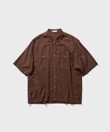 ATON | 【ATON / エイトン】COTTON SILK VIERA LOOSE FIT HALF SLEEVE SHIRT(シャツ/ブラウス)